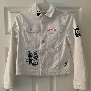 Zadig & Voltaire "Art is Love" Denim Jacket